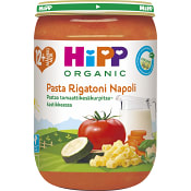 Pasta rigatoni napoli Från 12m Ekologisk 220g Hipp