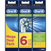 Tandborstrefill CrossAction 6-p Oral-B