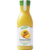 Apelsinjuice med bitar 900ml Innocent