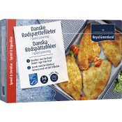 Rödspättafilé 3-6st Fryst 300g Royal Greenland