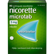 Nicorette Resoriblett 2mg 90-p