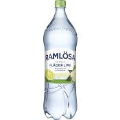 Vatten Kolsyrad Fläder & lime 1,5l Ramlösa
