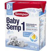 Babysemp1 Drickfärdig Från födseln 200ml Semper