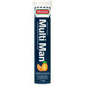 Multi man Apelsin & ananas Sockerfri brustablett Kosttillskott 20-p 1000mg Friggs