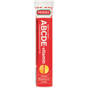 ABCDE vitamin Citrus Brustablett Kosttillskott 20-p 1000mg Friggs