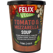 Färdigmat Soppa Tomato & mozzarella 470g Felix