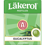 Halstabletter Eucalyptus 25g Sockerfri Läkerol