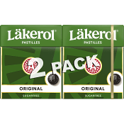Halstabletter Original 2-p Sockerfri 50g Läkerol