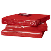 Servett Röd 33cm 20-p ICA Home