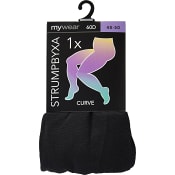 Dam strumpbyxa curve Svart 48/50 mywear