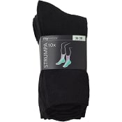 Socka Svart Stl 36/38 10-p mywear