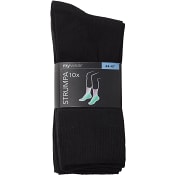 Socka Svart Stl 44/47 10-p mywear