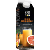 Orange & red grapefruit 1l God Morgon