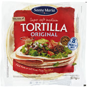 Soft tortilla 8-p 320g Santa Maria