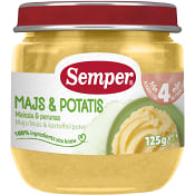 Majs & potatis Från 4m 125g Semper