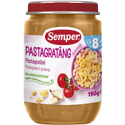 Pastagratäng med skinka & ost Från 8m 190g Semper