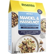 Müsli Mandel & hasselnöt 400g Risenta