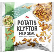 Potatisklyftor med skal Fryst 800g ICA