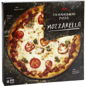 Stenugnsbakad pizza Mozzarella Fryst 375g ICA