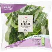 Finbladig babyspenat Sköljd 65g ICA
