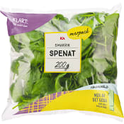 Spenat i storpack Sköljd 200g ICA