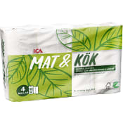 Hushållspapper Mat & kök 4-p Miljömärkt ICA