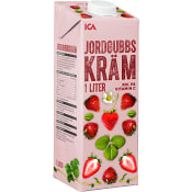 Jordgubbskräm 1l ICA