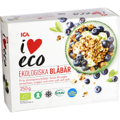 Blåbär Fryst 250g KRAV ICA I love eco