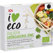 Grönsaksbuljong Ekologisk 6-p 66g ICA I love eco