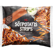 Sötpotatis strips Fryst 500g ICA