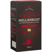 Kaffe Mellanrost Mald 500g ICA