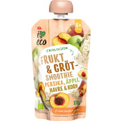 Fruktgröt periska & äpple från 6mån 120g ICA I love eco