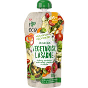 Barnmat Vegetarisk lasagne 6m Ekologisk 120g ICA I love eco