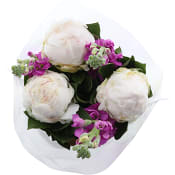 Bukett Pioner Med Andra Blommor Large 50Cm
