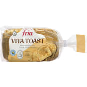 Formbröd Vita Toast Glutenfri 500g Fria