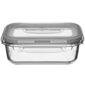 Förvaringsburk Glas med lock 0,67l ICA Cook & Eat