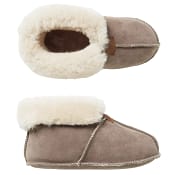 Fårskinnstoffla Kelvington Brun stl 36/38 REST
