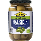 Halkidiki Oliver urkärnade Ekologisk 370g Zeta
