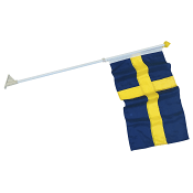 Fasadset Sverigeflagga 117cm