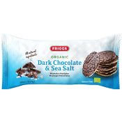 Majskakor Mörk choklad & havssalt Ekologisk 100g Friggs