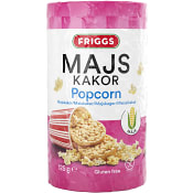 Majskakor Popcorn 125g Friggs