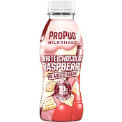 Proteinmilkshake ProPud White chocolate raspberry Laktosfri 330ml NJIE