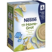 Havregröt Päron & banan 6m 480g Nestle