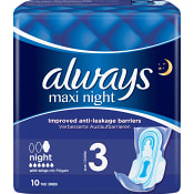 Binda Natt Maxi 10-p Always