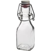 Glasflaska med kork 12,5cl