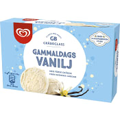 Gräddglass Gammaldags vanilj 500ml GB Gräddglass