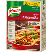 Lasagnette Family 6 portioner 338g Knorr