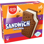 Glass Sandwich 6-pack GB Glace