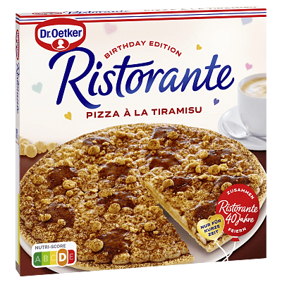 Tiramisu-pizza