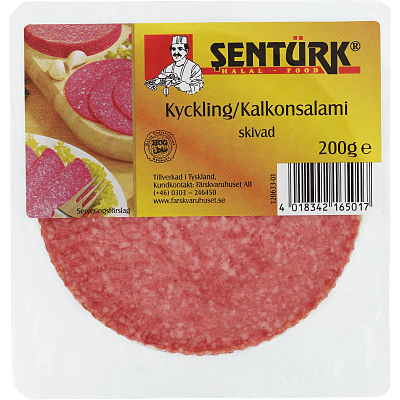Kyckling/Kalkonsalami